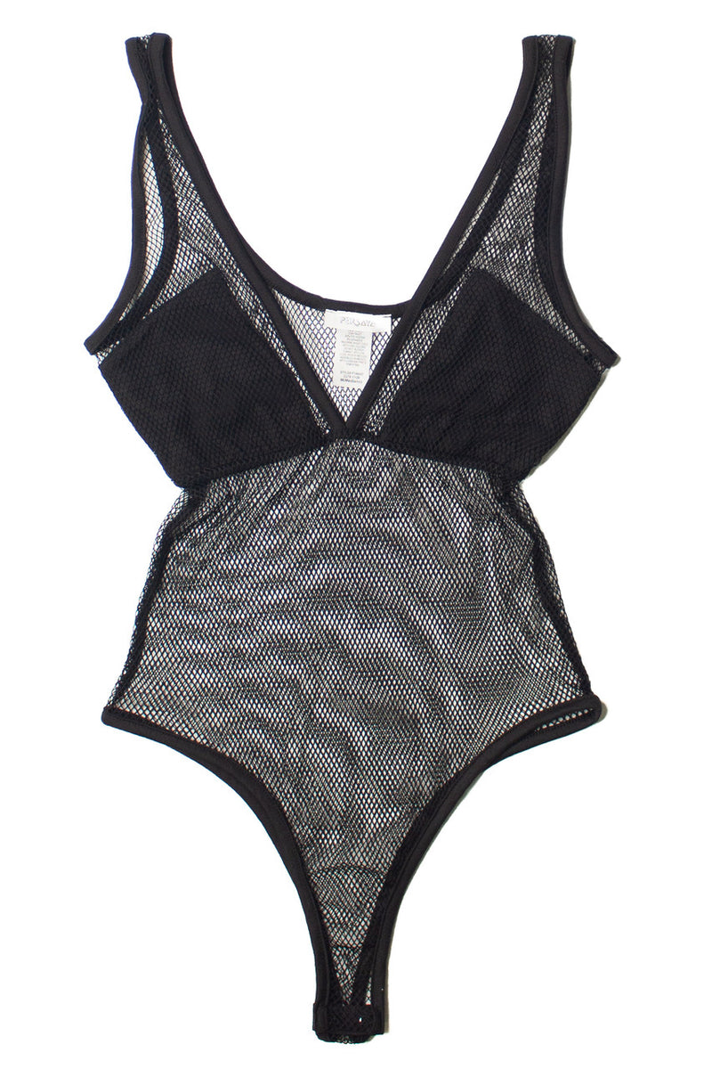 Black Fishnet Bodysuit – Ragstock