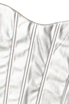 Strapless Metallic Bodice