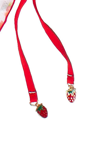 Charm Bikini Bottom - Red/Berries