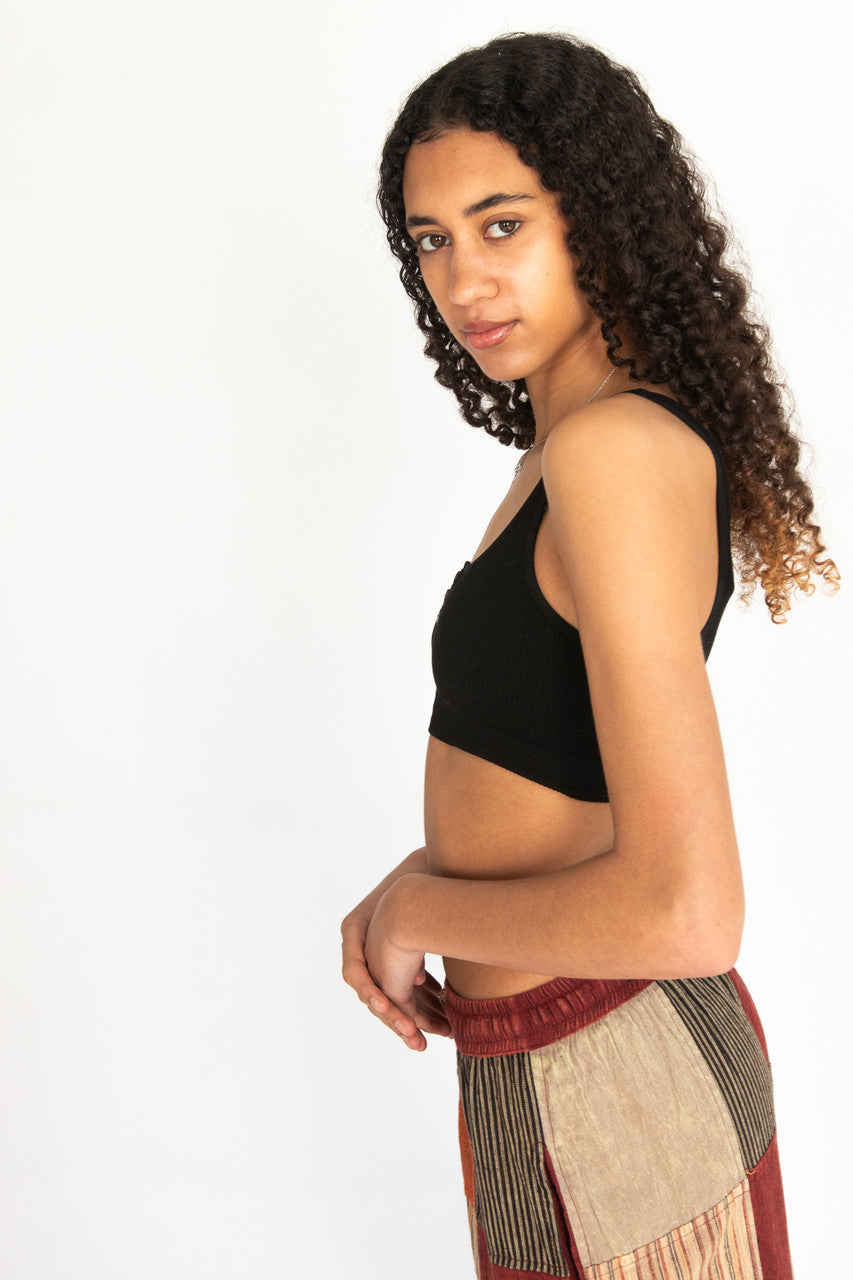 Seamless Henley Bralette 