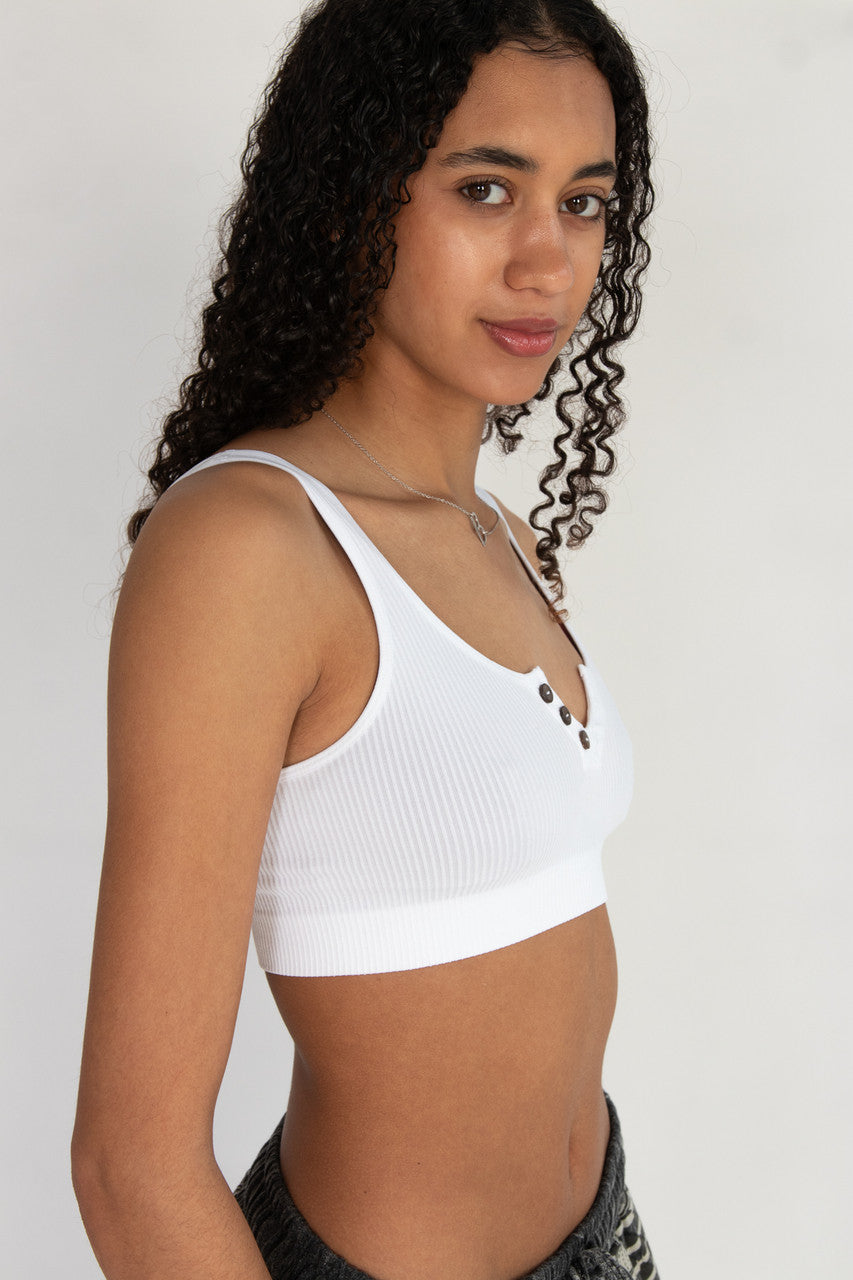 Seamless Henley Bralette 
