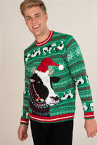 Jingle Cowbell Christmas Sweater