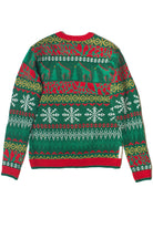 Giraffe by the Tree Christmas Sweater