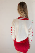 Merry Xmas Candy Cane Cardigan
