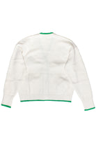 Christmas Ornament Cardigan - White