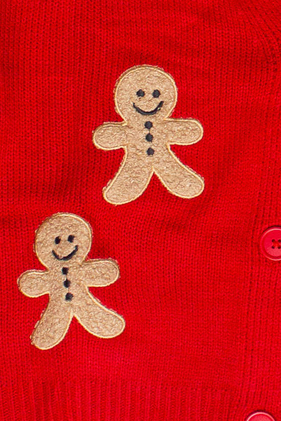 Gingerbread Pal Cardigan