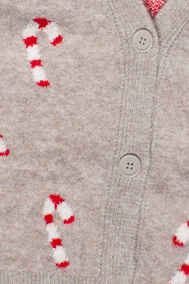 Candy Cane Cardigan