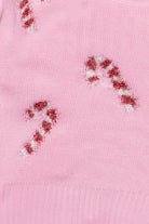 Tinsel Candy Cane Sweater