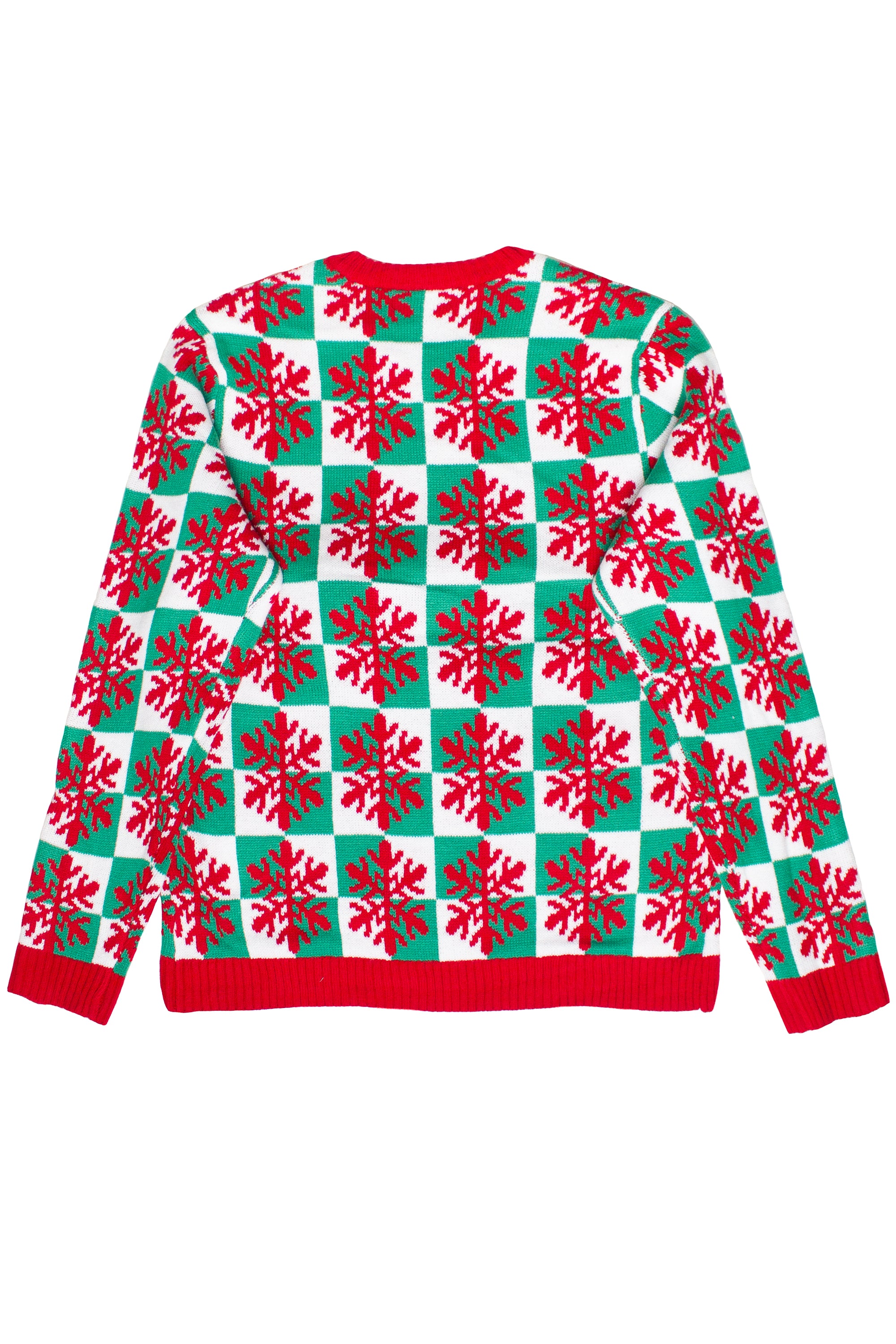 Mooey Christmas Drink Holder Sweater