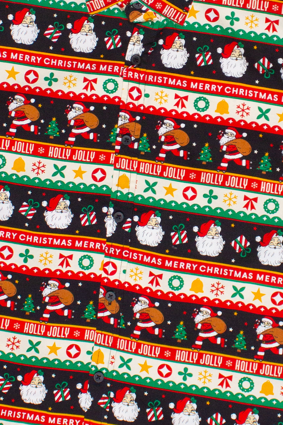 Holly Jolly Christmas Button Up Shirt