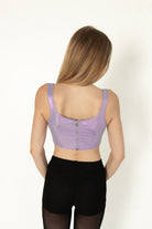 Lavender Iridescent Corset Style Tank