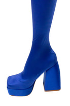 Bodycon Platform Boot Leggings