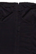 Hook & Eye Strapless Bustier - Black