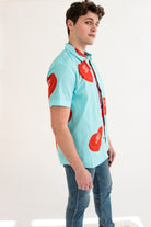 Get Lost Candy Hearts Button Up Shirt