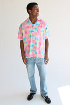 Candy World Printed Button Up