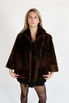 Vintage Korona & Ceffeli Faux Fur Coat (1970s)