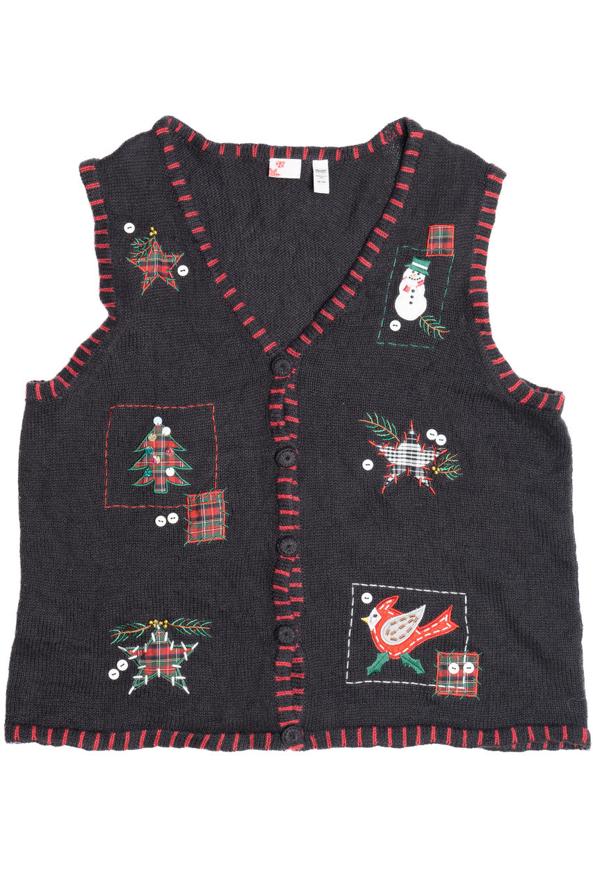 Black Ugly Christmas Sweater 63796