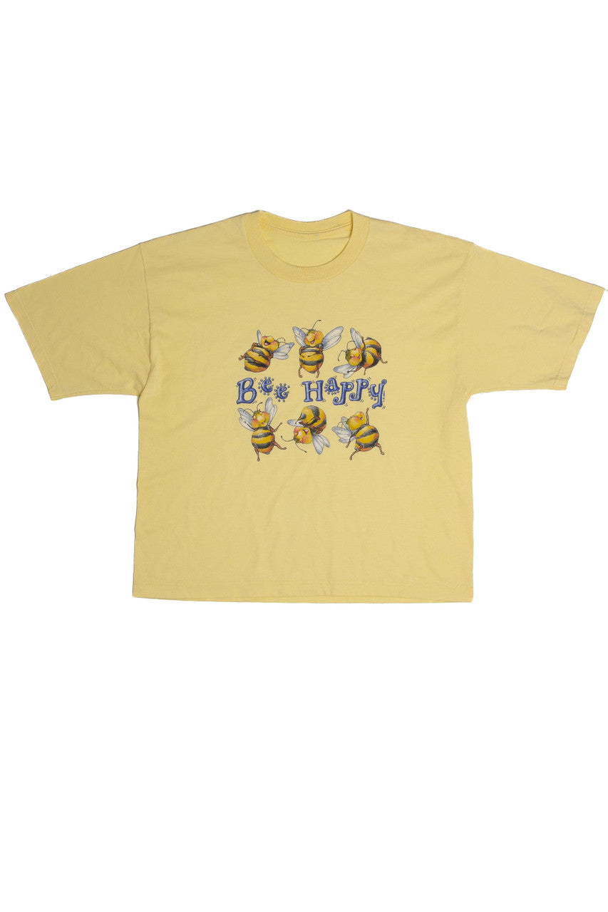 Vintage Bee Happy T-Shirt
