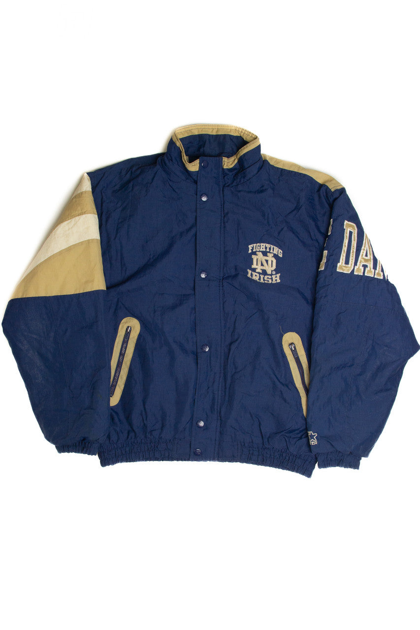 Vintage Notre Dame Fighting Irish Starter Jacket