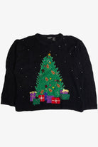 Vintage Black Ugly Christmas Sweater 59574