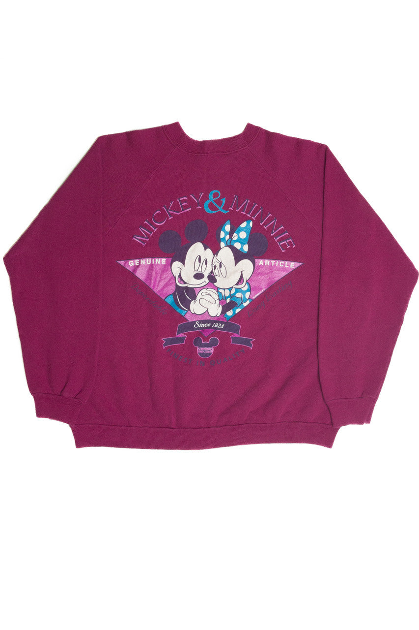 Vintage Disney Mickey & Minnie Sweatshirt