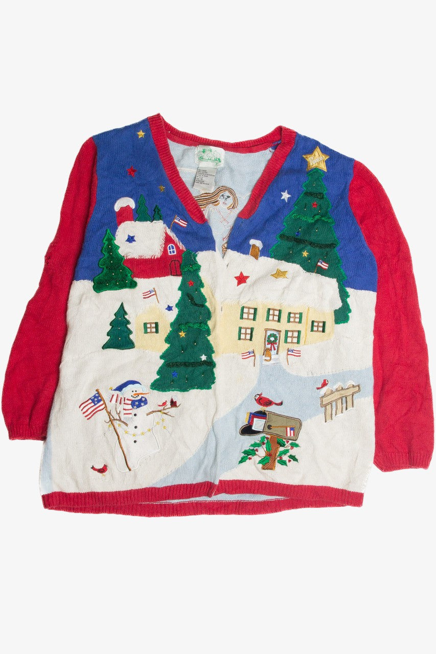 Vintage USA Ugly Christmas Cardigan 59570