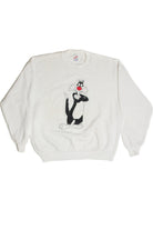 Vintage Cross Stitched Looney Tunes Sylvester Sweatshirt