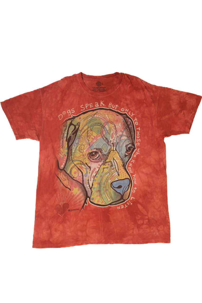 Dogs Speak, But Only To Those Who Know How To Listen The Mountain T-Shirt