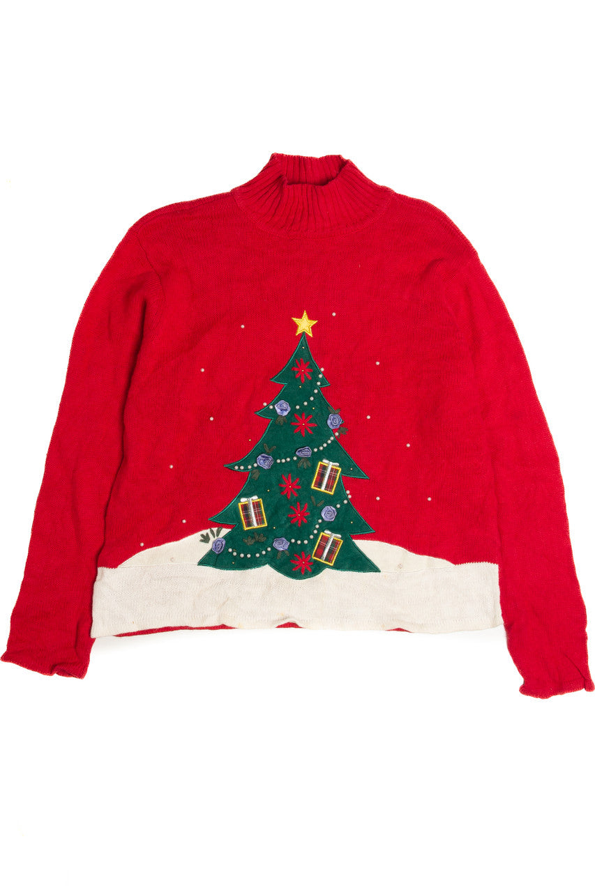 Vintage Red Ugly Christmas Sweater 59563