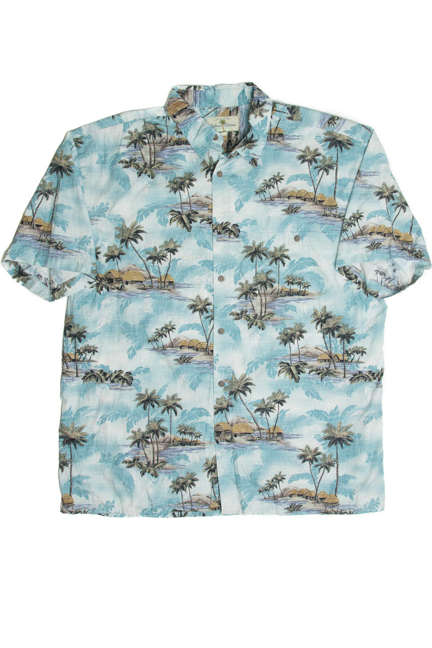 Vintage Beach Houses Hawaiian Shirt