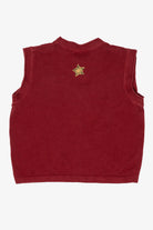 Vintage Red Woolrich Angels Ugly Christmas Vest (1990s)