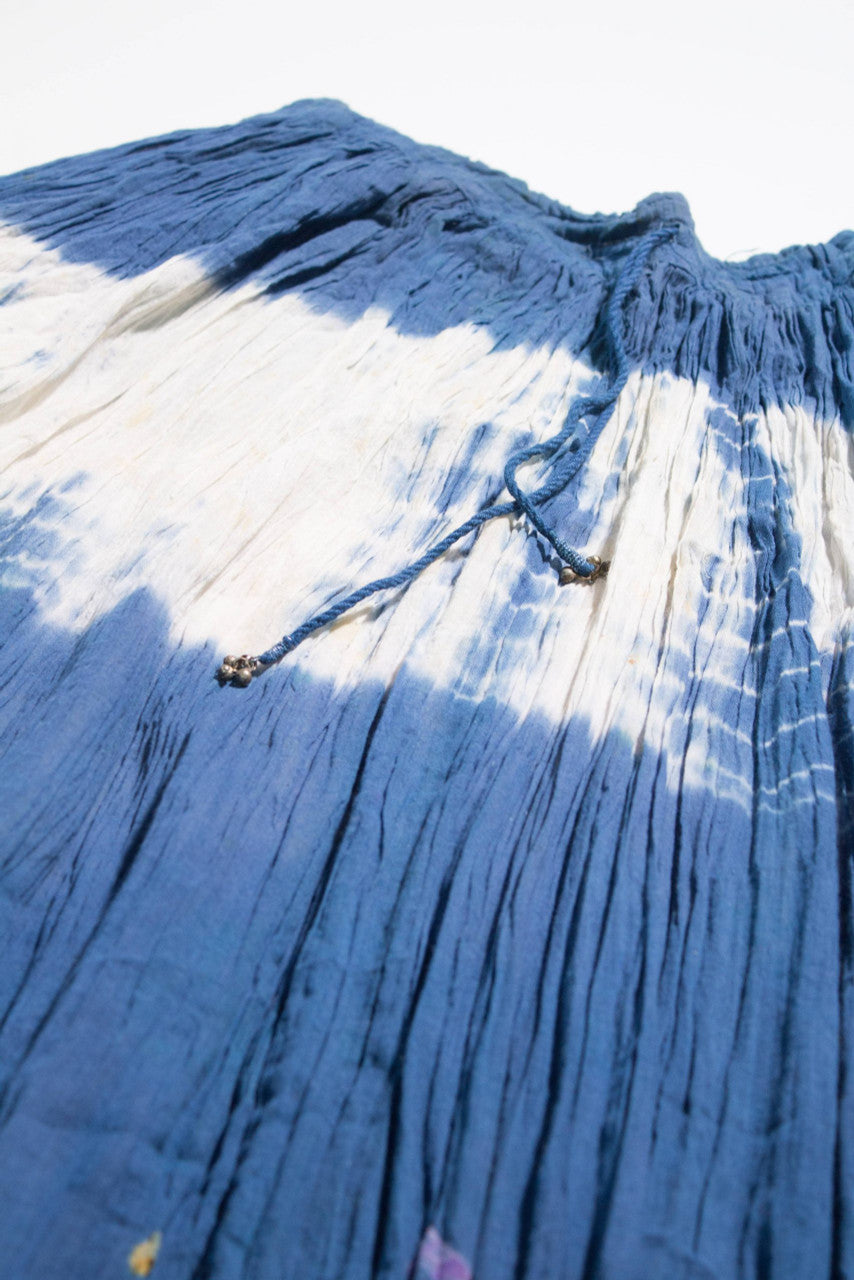 Tie-Dye Maxi Crinkle Skirt