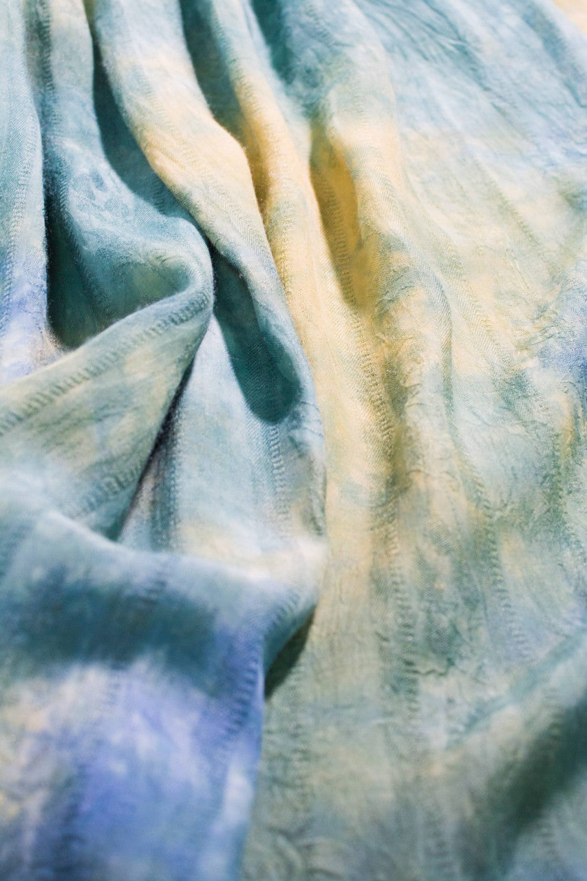 Vintage Tie-Dyed Hippie Maxi Skirt