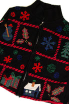 Black Ugly Christmas Cardigan 59197