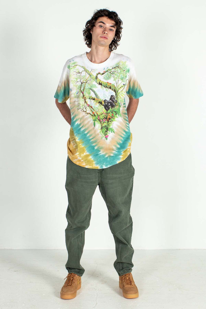 Vintage Tie Dye Gorilla Shirt (1992)