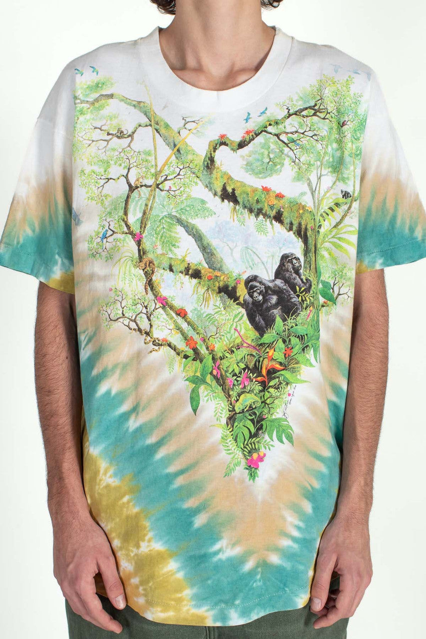 Vintage Tie Dye Gorilla Shirt (1992)