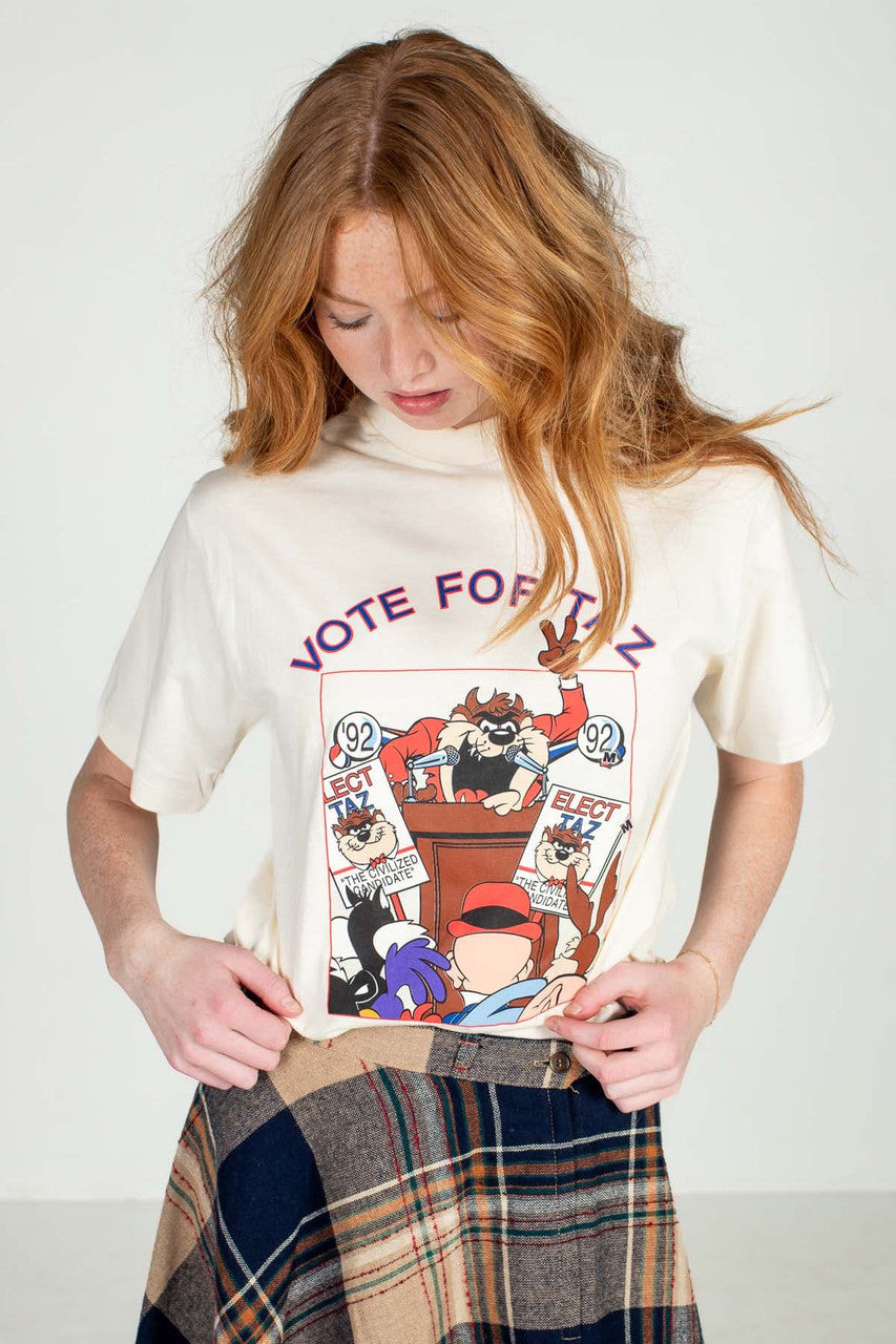 Vintage Vote For Taz Shirt (1991)