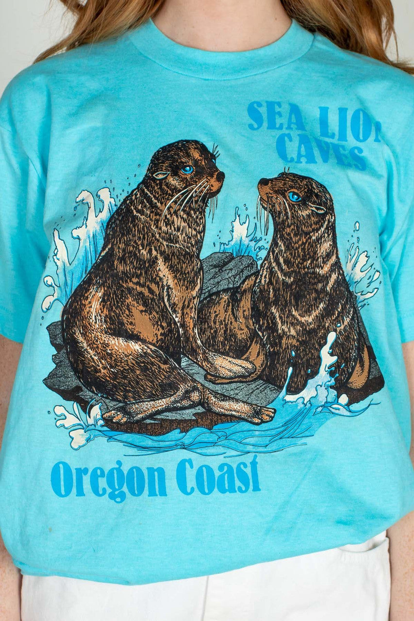Vintage Oregon Coast Sea Lions Shirt (1990s)