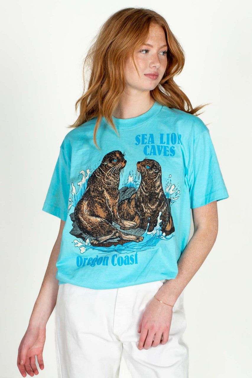 Vintage Oregon Coast Sea Lions Shirt (1990s)