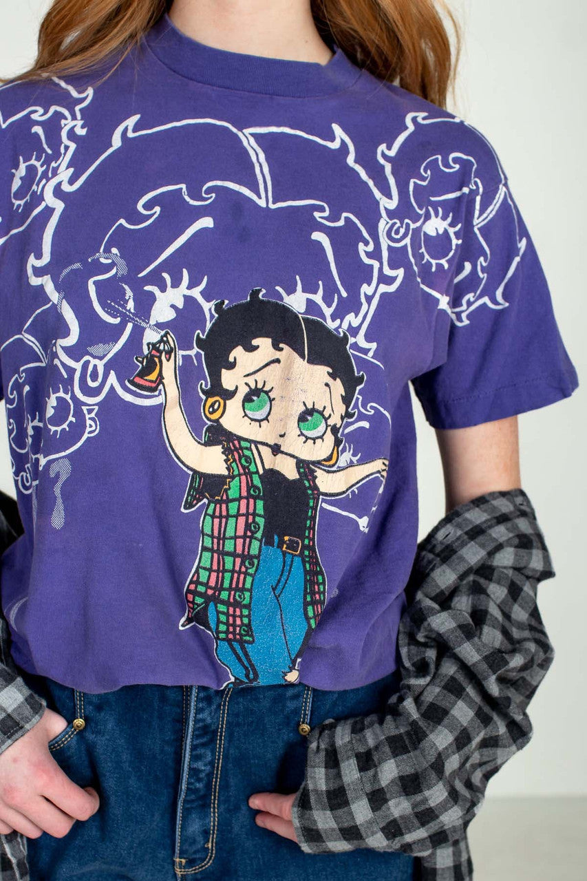 Vintage Betty Boop Freeze NY Shirt (1994)