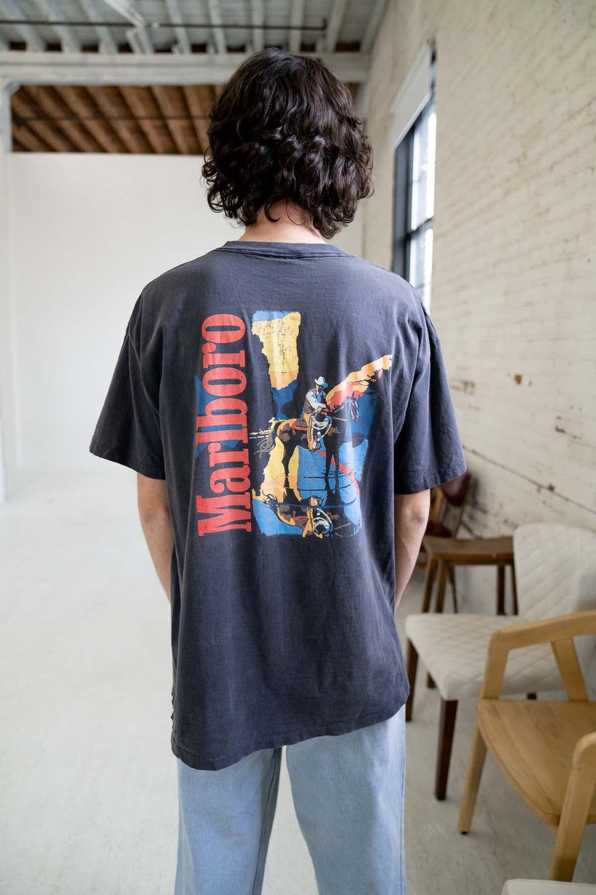 Vintage Marlboro Cowboy Pocket Shirt (1990s)