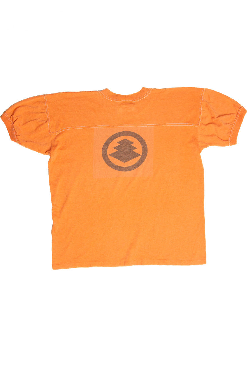 Vintage Pine Tree Logo Orange T-Shirt