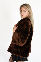 Vintage Korona & Ceffeli Faux Fur Coat (1970s)