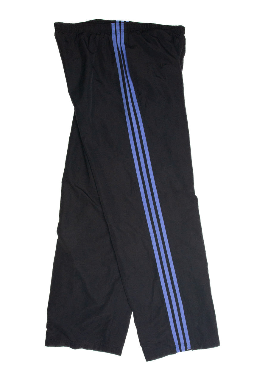 Vintage Black and Blue Track Pants