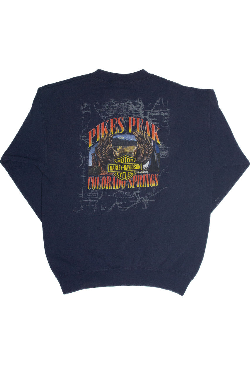 Vintage Harley Davidson Pikes Peak Sweatshirt