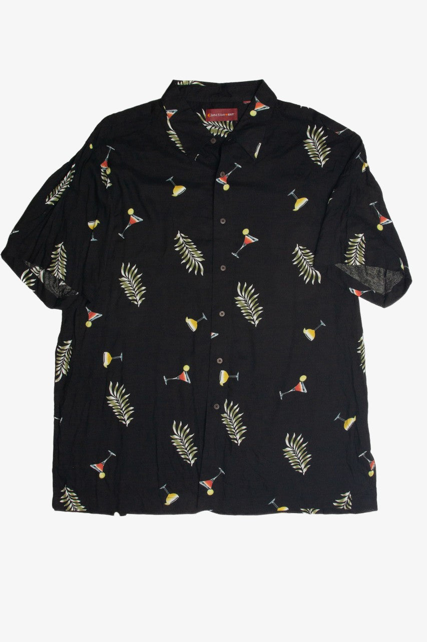 Vintage Mixed Drinks Hawaiian Shirt 2359