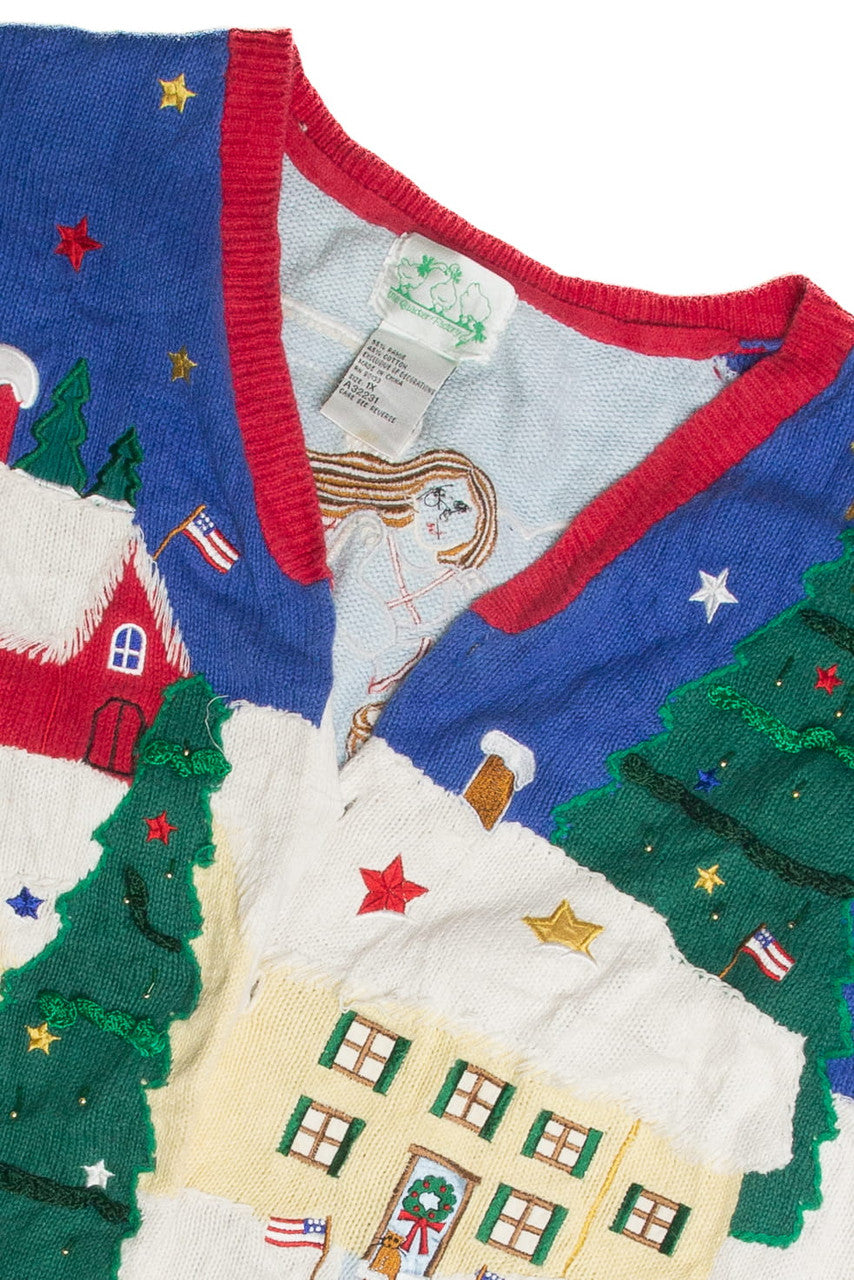 Vintage USA Ugly Christmas Cardigan 59570