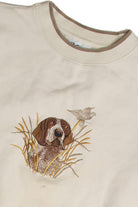 Vintage Embroidered Dog Sweatshirt