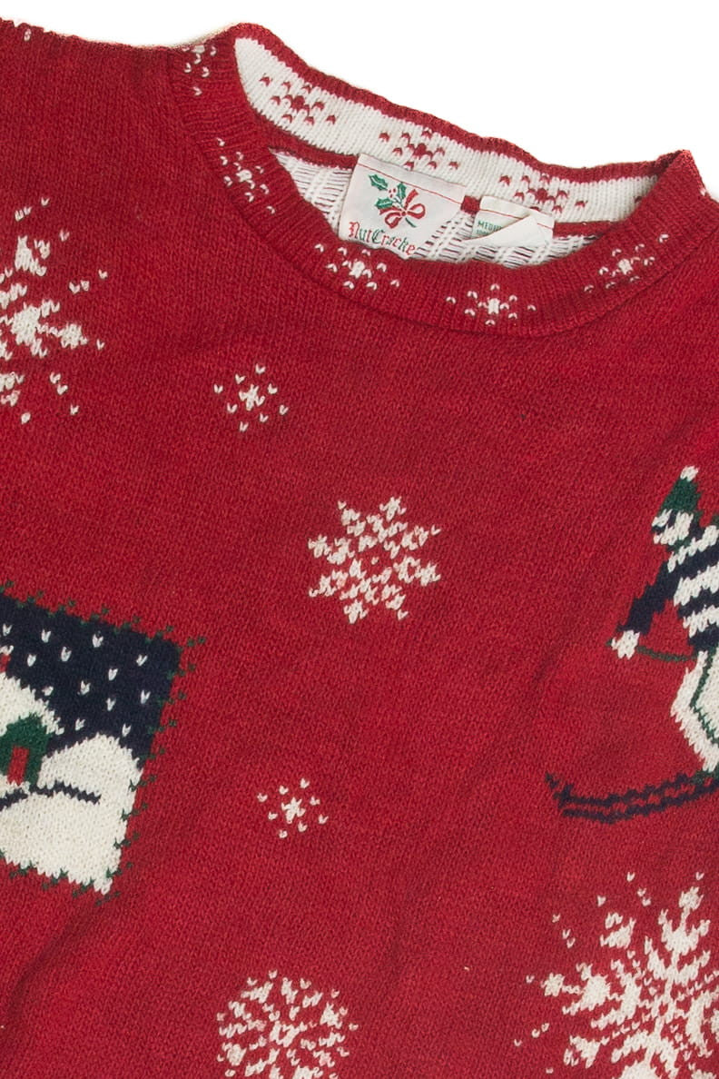 Vintage Red Ugly Christmas Sweater 59560