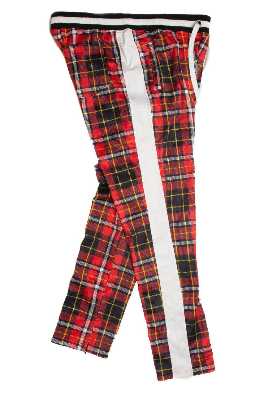 Red Plaid Track Pants Screenshot Track Pants